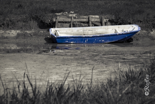 Barque bleue